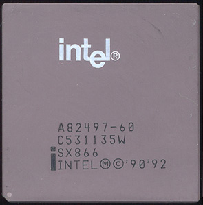 Public domain image originally from https://commons.wikimedia.org/wiki/File:A82497_sx866_top_sml.jpg Intel CPU